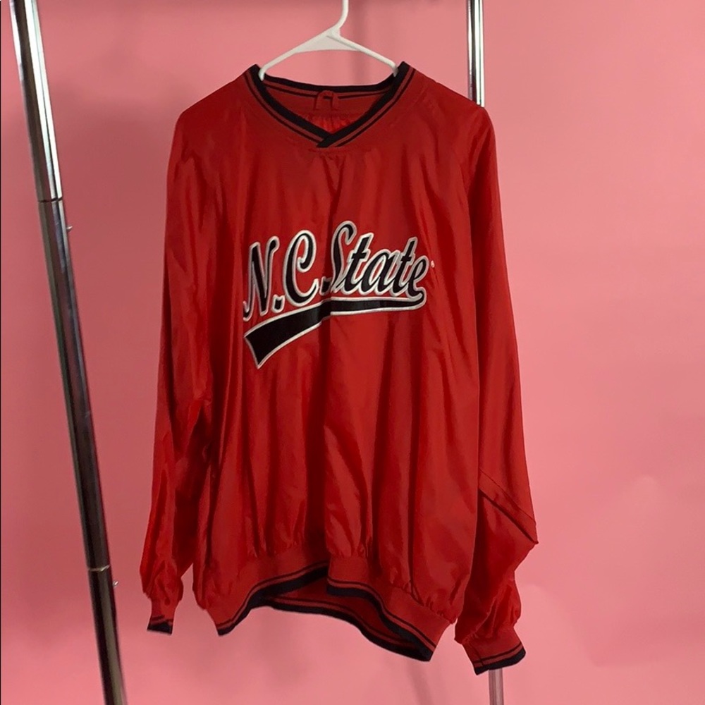 NC State Wolfpack Pullover Windbreaker Jacket